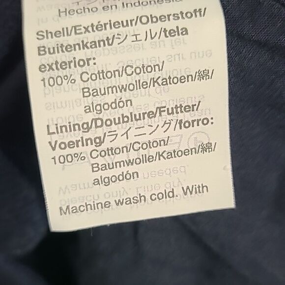 J.Crew Scalloped Basketweave Navy Blue Sleeveless Tank Dress Fit & Flare Size 8 - Picture 9 of 12